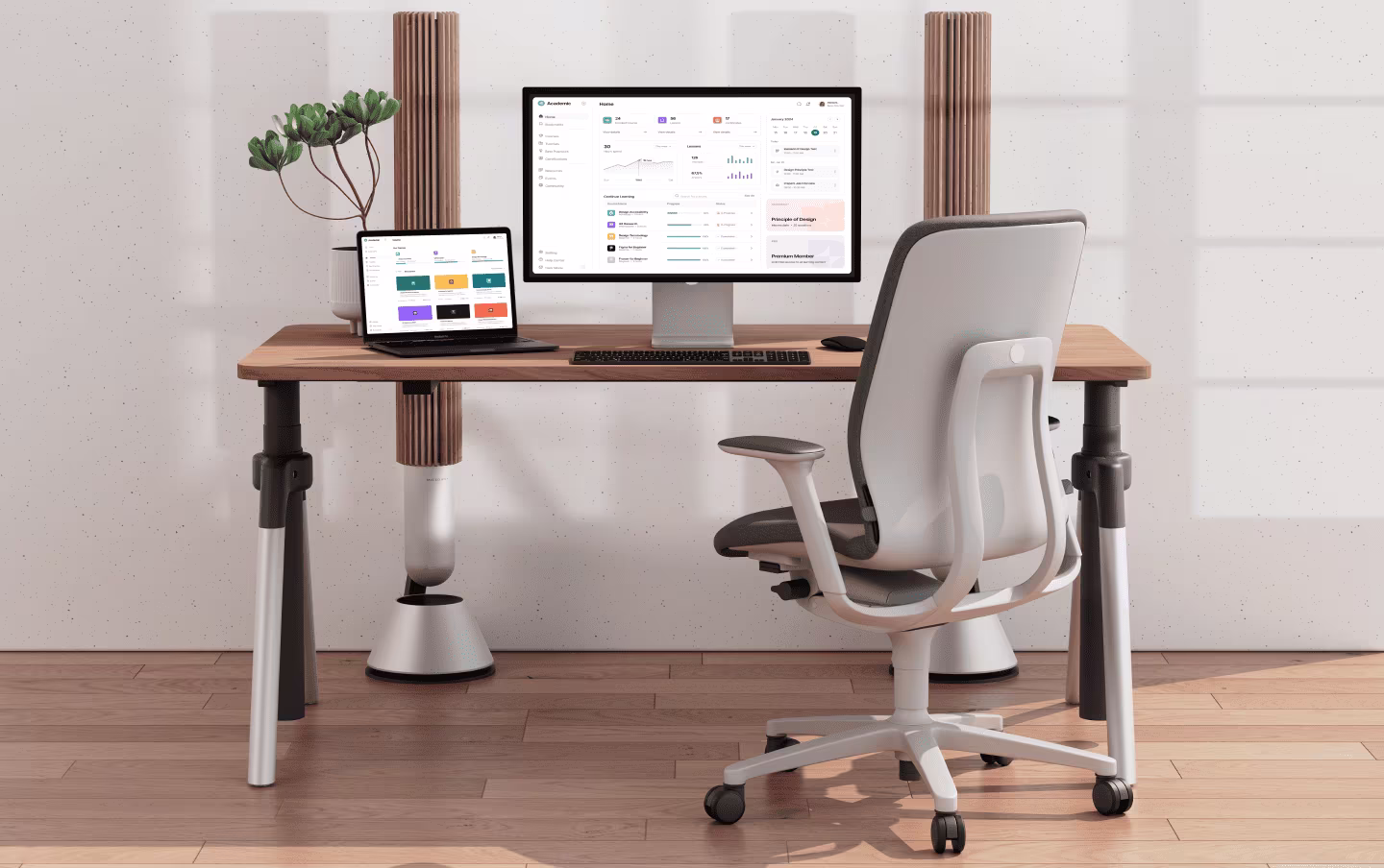Academic Edutech — interactive education platform with live classes